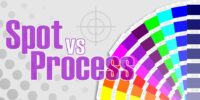 spot colour vs process colour printing