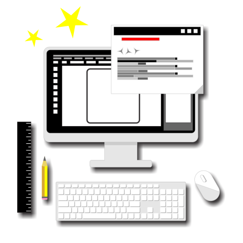Website design icon