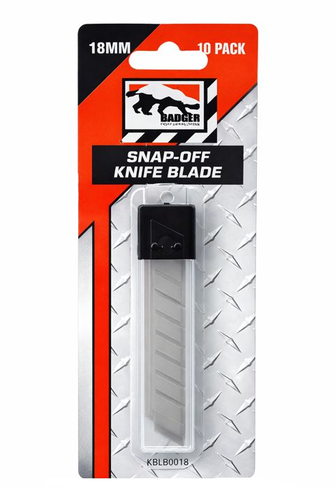 Badger Products packaging for knife blade KBLB0018
