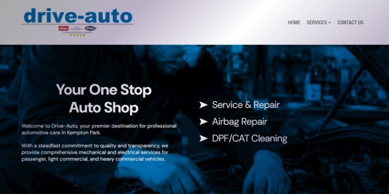 Drive-Auto website screenshot