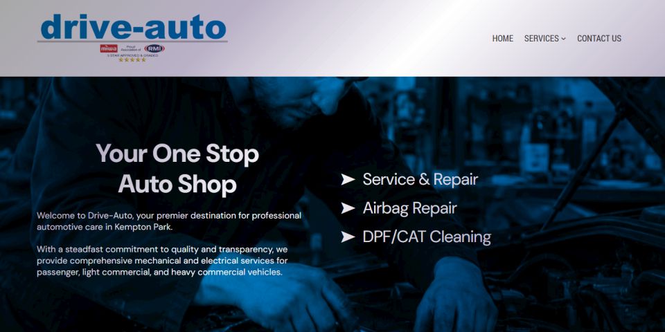 Drive-Auto website screenshot